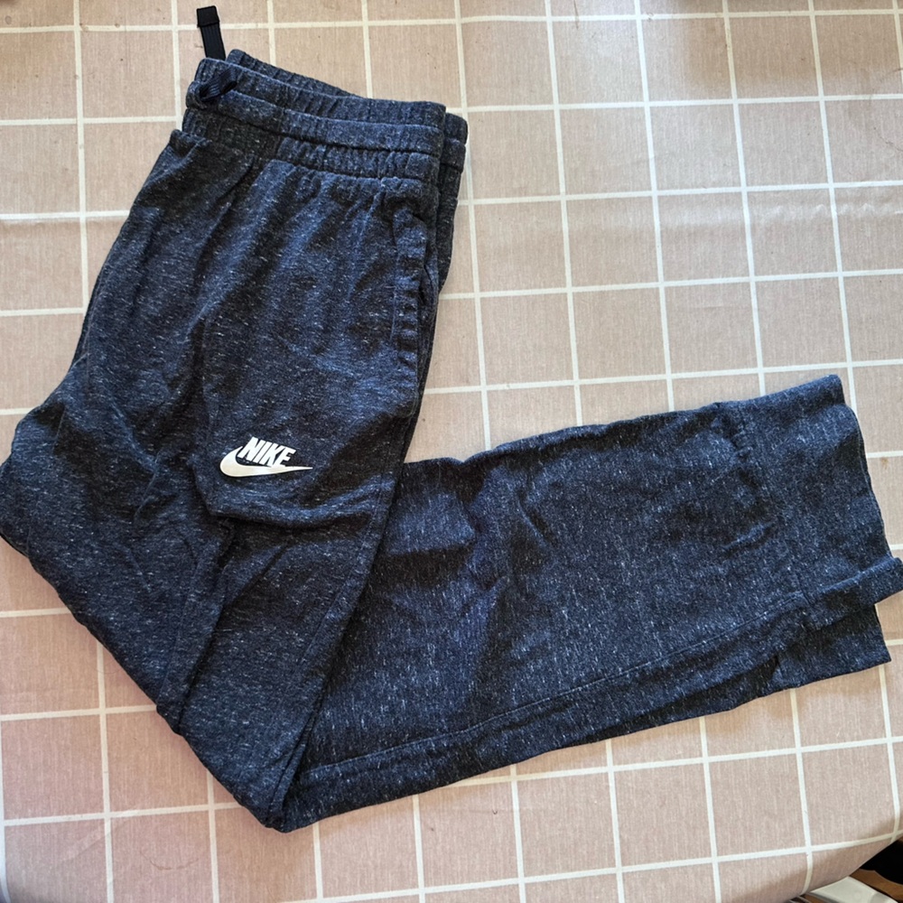 Nike Kids' Black Heather Jogger Pants